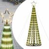 vidaXL LED Christmas Tree 688 LEDs Warm White 300 cm