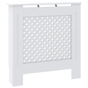 vidaXL MDF Radiator Cover White 78 cm