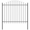 vidaXL Garden Fence Grey 170 x 125 cm
