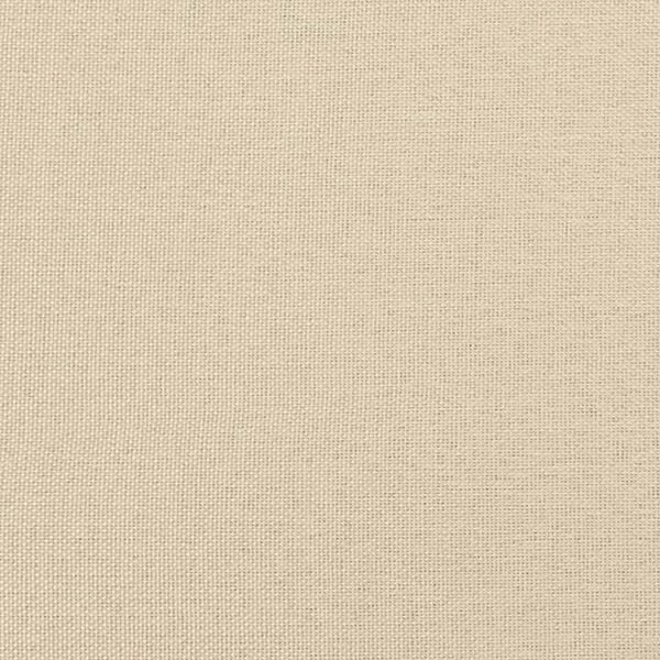 vidaXL Massage Recliner Chair Cream Fabric