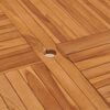 vidaXL Garden Dining Table 110x110x75 cm Solid Wood Teak