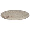 vidaXL Table Top Grey Ø50x2.5 cm Marble