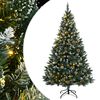 vidaXL Artificial Christmas Tree 300 LEDs 210 cm