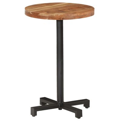 vidaXL Bistro Table Round Ø50x75 cm Solid Acacia Wood