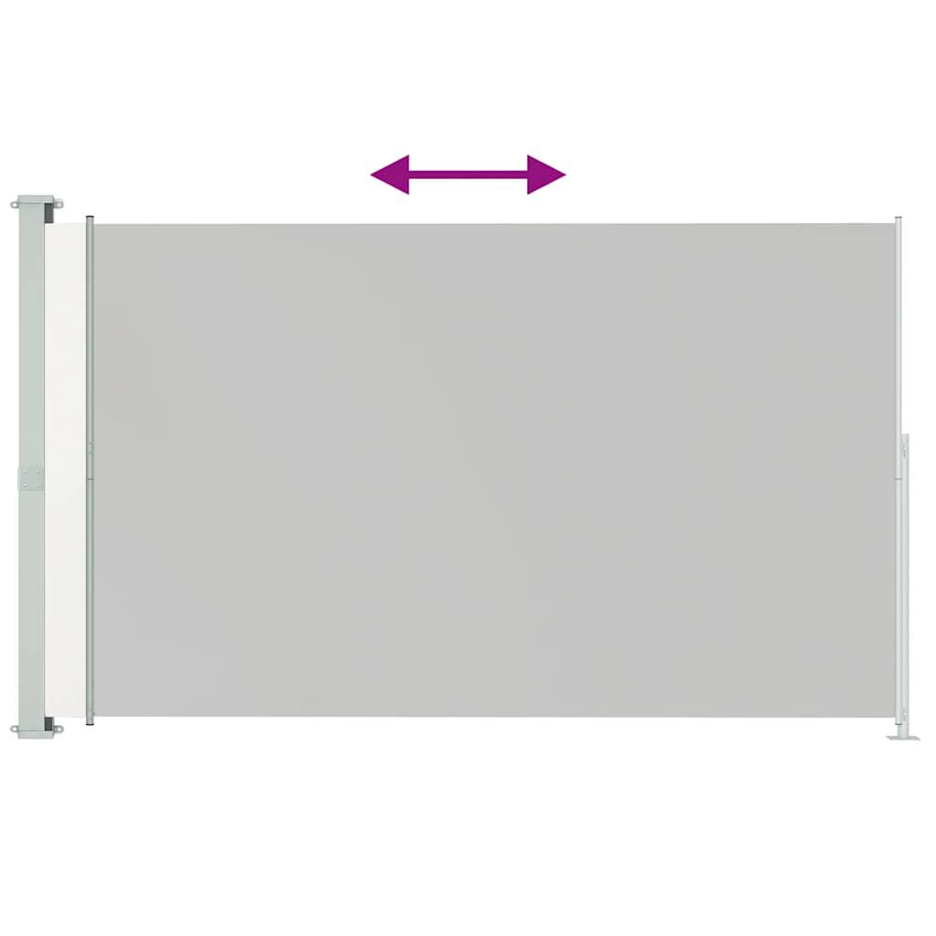 vidaXL Patio Retractable Side Awning 200x300 cm Cream