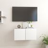 vidaXL Hanging TV Cabinet White 60x30x30 cm