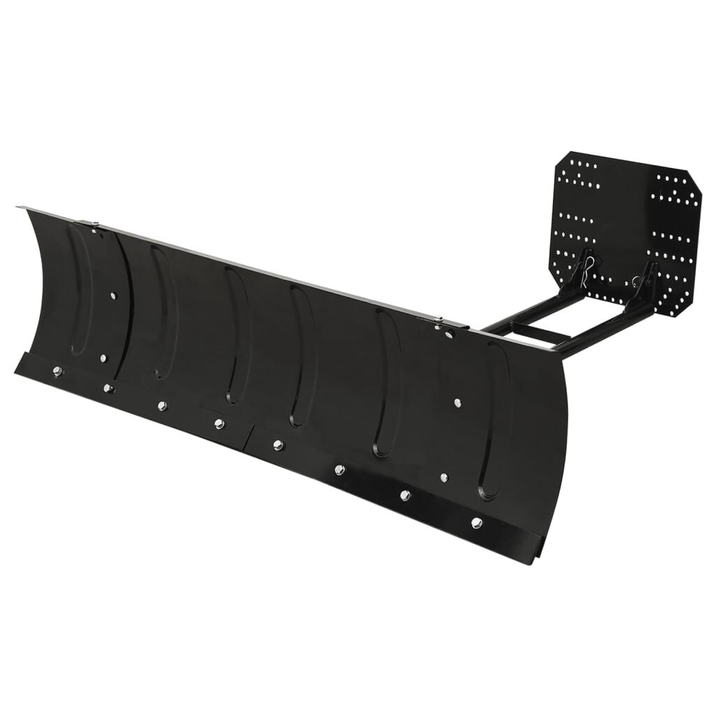 vidaXL Snow Plough for ATV 150x38 cm Black