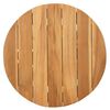 vidaXL Garden Side Table Brown 50 x 50 x 49.5 cm Solid teak wood
