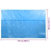 Rectangular Pool Cover 732 x 366 cm PE Blue