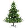 vidaXL Nordmann Fir Artificial Pre-lit Christmas Tree Green 150 cm