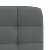 vidaXL Dining Chairs 2 pcs Dark Grey Fabric