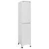 vidaXL Locker Cabinet with 2 Compartments 38x45x180 cm