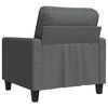 vidaXL Sofa Chair Dark Grey 60 cm Fabric