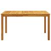 vidaXL 5 Piece Garden Dining Set 140x80x74 cm Solid Wood Acacia