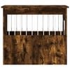 vidaXL Dog Crate Furniture Smoked Oak 55x75x65 cm Engineered Wood