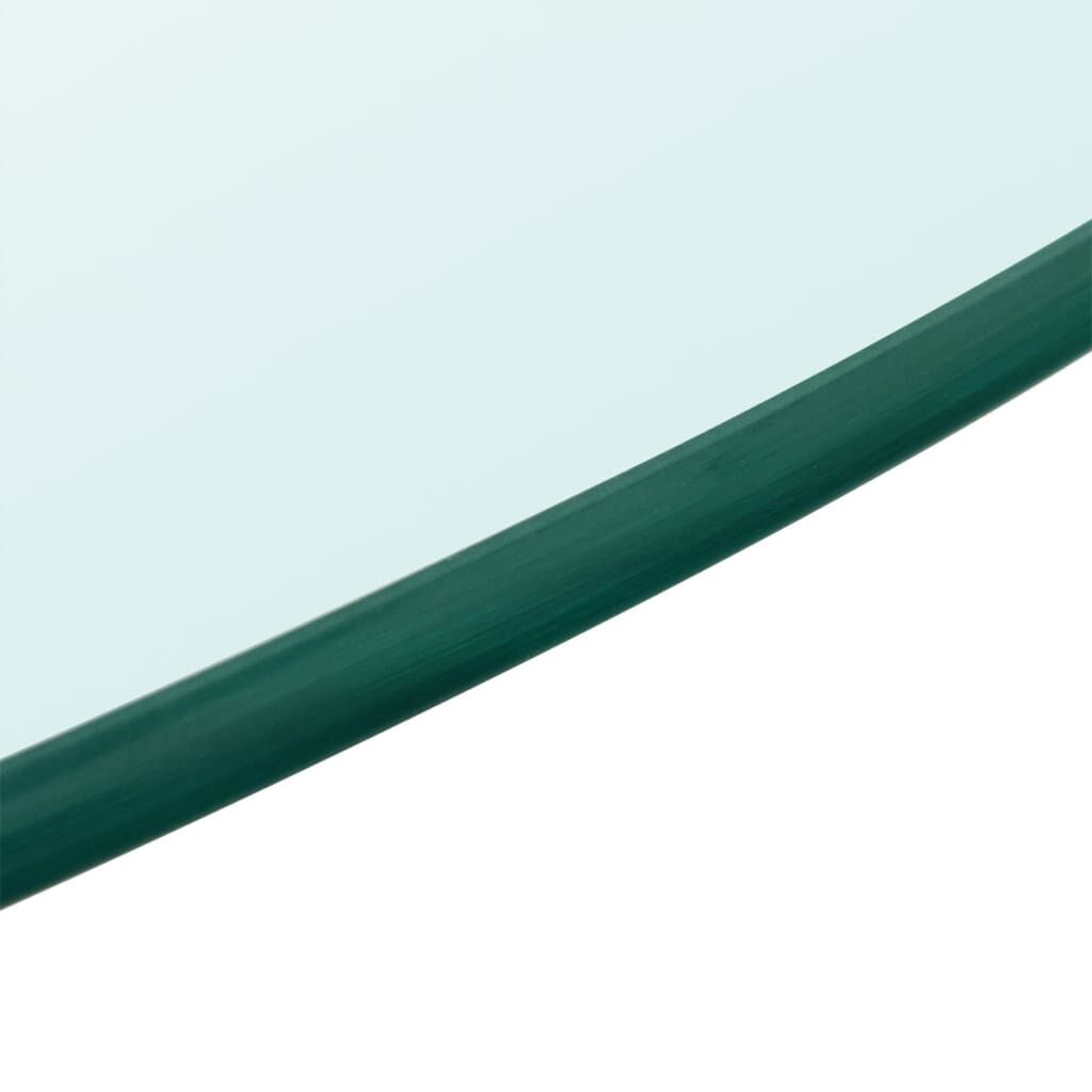 vidaXL Table Top Tempered Glass Round 300 mm