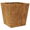 vidaXL Garden Planters 2 pcs 40x40x40 cm Weathering Steel