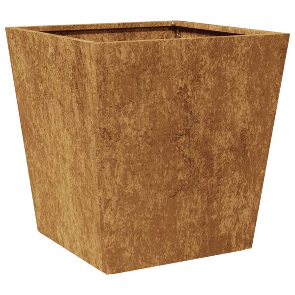 vidaXL Garden Planters 2 pcs 40x40x40 cm Weathering Steel
