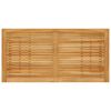vidaXL 7 Piece Garden Bar Set Brown