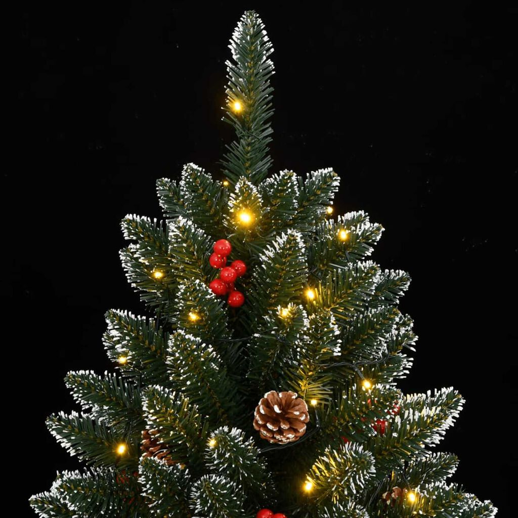 vidaXL Artificial Christmas Tree 300 LEDs 210 cm