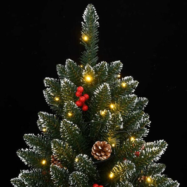 vidaXL Artificial Christmas Tree 300 LEDs 210 cm