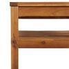 vidaXL 5 Piece Garden Lounge Set with Cushion Solid Acacia Wood