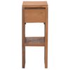 vidaXL Bedside Cabinet 20x35x50 cm Solid Teak Wood