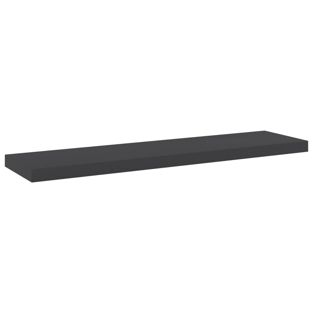 vidaXL Bookshelf Boards 8 pcs Grey 40x10x1.5 cm Engineered Wood