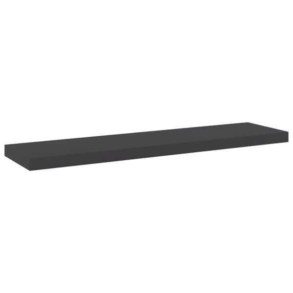 vidaXL Bookshelf Boards 8 pcs Grey 40x10x1.5 cm Engineered Wood