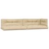 vidaXL 6 Piece Garden Pallet Sofa Set with Cushions Solid Wood Acacia