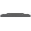 vidaXL Bookshelf Boards 4 pcs High Gloss Grey 40x20x1.5 cm Engineered Wood
