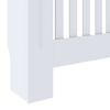 vidaXL MDF Radiator Cover White 78 cm