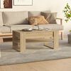 vidaXL Coffee Table Sonoma Oak 102x55x45 cm Engineered Wood