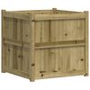 vidaXL Garden Planter 70x70x70 cm Impregnated Wood Pine