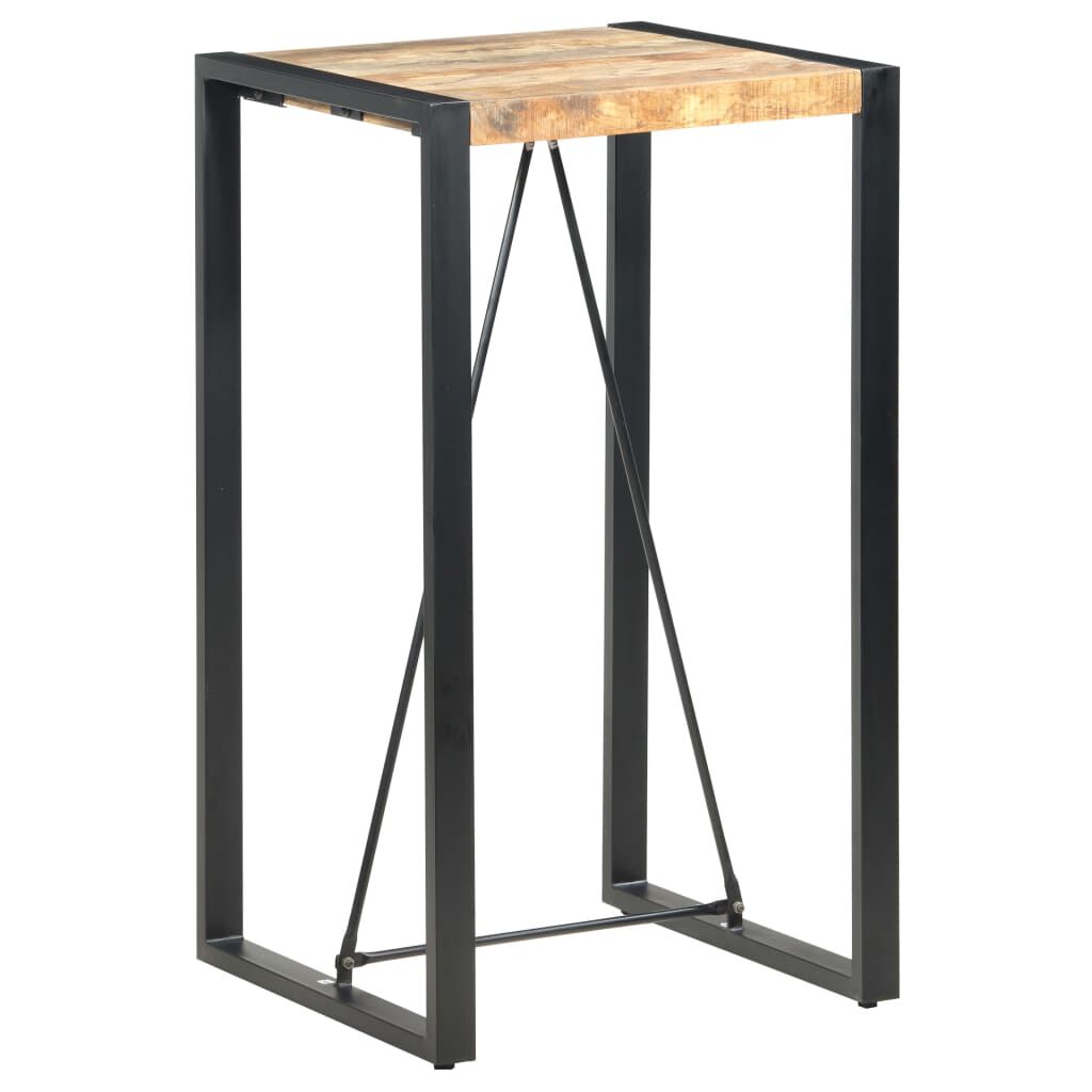 vidaXL Bar Table 60x60x110 cm Solid Mango Wood