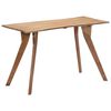 vidaXL Dining Table 120x58x76 cm Solid Acacia Wood