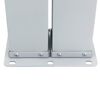 vidaXL Retractable Side Awning Cream 120x1000 cm