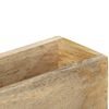 vidaXL Magazine Wall Rack 30x11x72 cm Solid Mango Wood