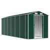 vidaXL Garden Shed Green 191x555x198 cm Galvanised Steel