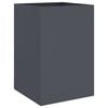 vidaXL Planter Anthracite 52x48x75 cm Steel