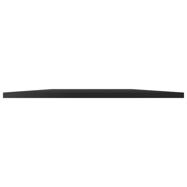 vidaXL Bookshelf Boards 8 pcs High Gloss Black 80x50x1.5 cm Engineered Wood