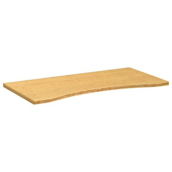 vidaXL Desk Top 110x55x2.5 cm Bamboo