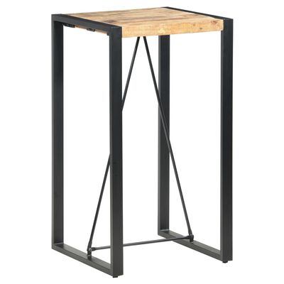 vidaXL Bar Table 60x60x110 cm Solid Mango Wood