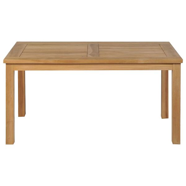 vidaXL Coffee Table Teak 90x50x45 cm