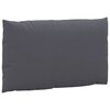 vidaXL Pallet Cushions 3 pcs Anthracite Oxford Fabric