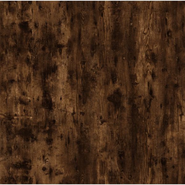 vidaXL Coffee Table Smoked Oak 100x50x45 cm Engineered Wood and Iron