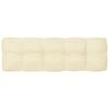 vidaXL Pallet Sofa Cushions 7 pcs Cream