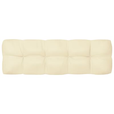 vidaXL Pallet Sofa Cushions 7 pcs Cream