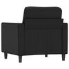 vidaXL Sofa Chair Black 60 cm Faux Leather