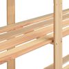 vidaXL 5-Tier Storage Rack 170x38x170 cm Solid Pinewood 500 kg